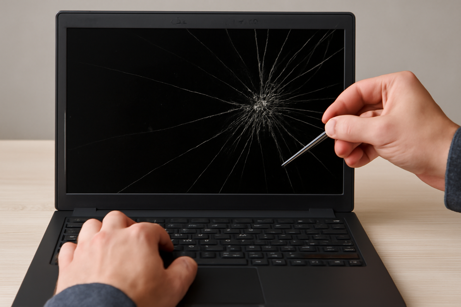 Laptop Ekranı Kırıldı: Panel Değişiminden Önce Bilmeniz Gerekenler